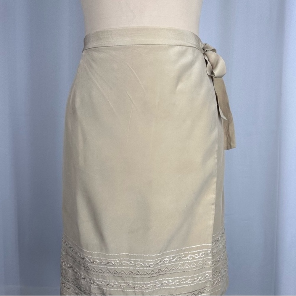 Jones New York Cream Pencil Skirt